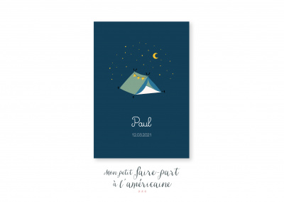 Mon petit faire part - Naissance - Faire part modèles garçons - réf. 255 - 4908